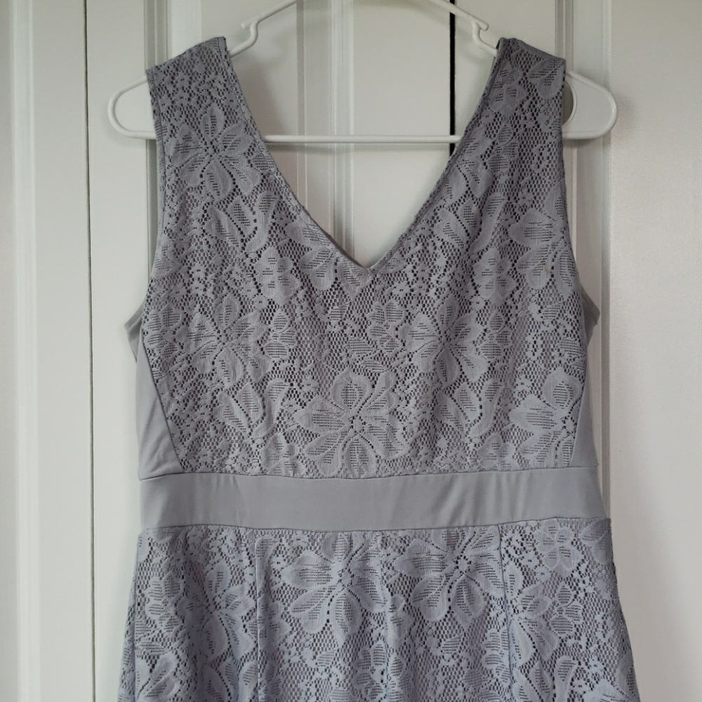 PL Formal Dress Grey Lavender hue?